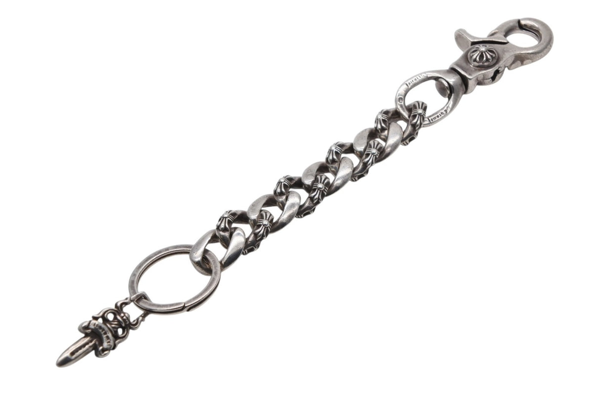 美品正規 CHROME HEARTS クリップチェーンファンシーロング913O▲ CHROME HEARTS クロムハーツ CLIP CHAIN FANCY LONG ファンシー ロング