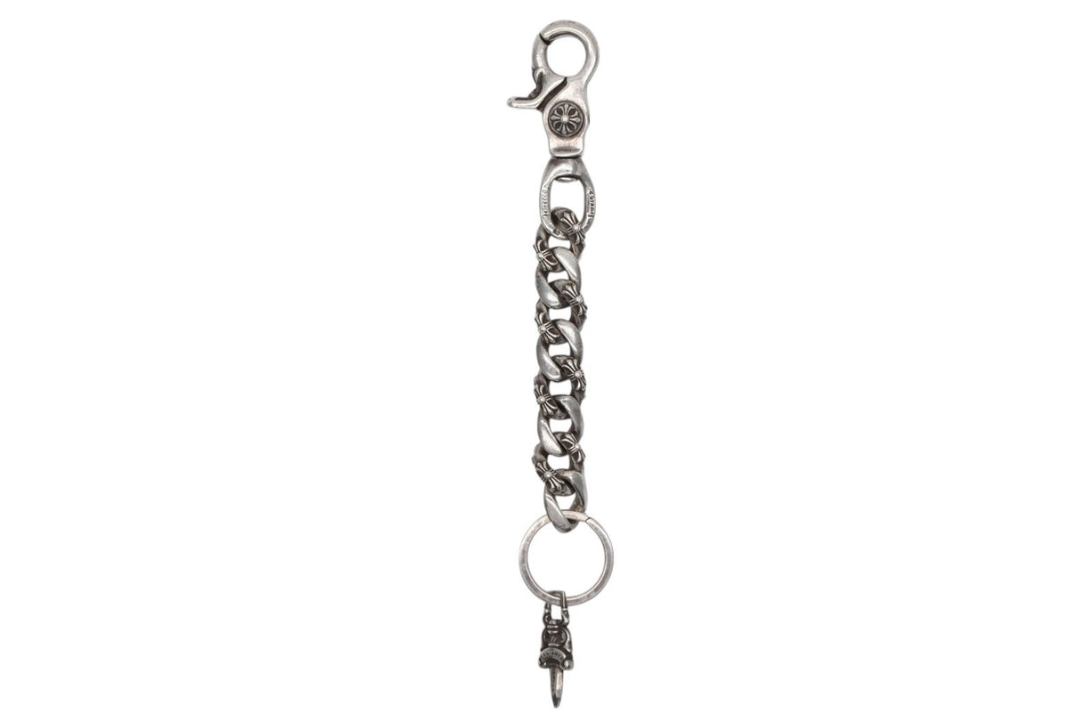 鑑定済正規品 クロムハーツ ファンシー ロング キーチェーン クリップ LONG CHROME HEARTS クロムハーツ CLIP CHAIN FANCY LONG ファンシー ロング