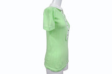 画像をギャラリービューアに読み込む, DOLCE&amp;GABBANA ドルチェ&amp;ガッバーナ ポロシャツ ST0039/TY7A2 コットン ホワイト グリーン サイズS 美品 中古 4b000557