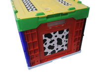 画像をギャラリービューアに読み込む, 新品未使用 SAINT MICHAEL セントマイケル BOX/MULTI-5 折畳式収納ボックス SM-HR8-0000-085-MULTI-5 ホームグッズ 中古 4b000709