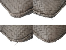 画像をギャラリービューアに読み込む, BOTTEGAVENETA ボッテガヴェネタ イントレチャート ホーボー ハンドバッグ B002633530 レザー ベージュ 中古 4b000848