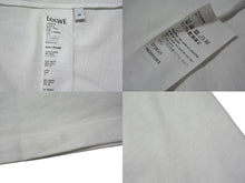 画像をギャラリービューアに読み込む, LOEWE ロエベ 半袖Ｔシャツ H6299520CR サイズM 19FW デッサンモチーフ プリント ホワイト ブラック コットン 美品 中古 4b000939