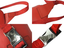 画像をギャラリービューアに読み込む, LOUIS VUITTON×Supreme ルイヴィトン×シュプリーム 17AW ボディバッグ バムバッグPM M53418 エピレザー レッド 美品 中古 4b001414