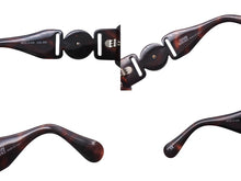 画像をギャラリービューアに読み込む, GIANNI VERSACE ジャンヌ ヴェルサーチ サングラス MOD414/A メデューサ ロゴ プラスチック メタル ブラウン 美品 中古 4b001679