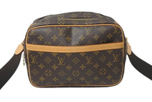 画像をギャラリービューアに読み込む, LOUIS VUITTON ルイヴィトン リポーターPM ショルダーバッグ M45254 モノグラム ブラウン ゴールド金具 美品 中古 4b001162