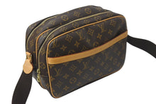 画像をギャラリービューアに読み込む, LOUIS VUITTON ルイヴィトン リポーターPM ショルダーバッグ M45254 モノグラム ブラウン ゴールド金具 美品 中古 4b001162