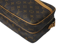 画像をギャラリービューアに読み込む, LOUIS VUITTON ルイヴィトン リポーターPM ショルダーバッグ M45254 モノグラム ブラウン ゴールド金具 美品 中古 4b001162