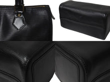 画像をギャラリービューアに読み込む, LOUIS VUITTON ルイヴィトン スピーディ25 ハンドバッグ M59022 エピレザー ブラック ゴールド金具 美品 中古 4b001167