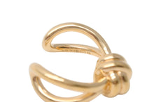 画像をギャラリービューアに読み込む, BOTTEGAVENETA ボッテガヴェネタ ノットリング 815946VAHU08120 シルバー925 ゴールド サイズ7.5号 表記サイズ13 美品 中古 4b001297
