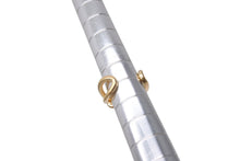 画像をギャラリービューアに読み込む, BOTTEGAVENETA ボッテガヴェネタ ノットリング 815946VAHU08120 シルバー925 ゴールド サイズ7.5号 表記サイズ13 美品 中古 4b001297