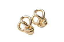 画像をギャラリービューアに読み込む, 極美品 BOTTEGAVENETA ボッテガヴェネタ ノット フープピアス 815945VAHU08120 重量約17.3g Ag925刻印 シルバ−925 GP 中古 4b001301