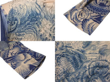 画像をギャラリービューアに読み込む, JEAN PAUL GAULTIER MAILLE FEMME ジャンポールゴルチェ マイユファム パワーネット 長袖トップス シアー タトゥー柄 サイズXS 美品 中古 4b001597