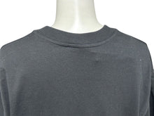 画像をギャラリービューアに読み込む, 新品未使用 YVES SAINT LAURENT イヴサンローラン 半袖Tシャツ サイズM ロゴプリント ブラック グレー コットン 中古 4b001599