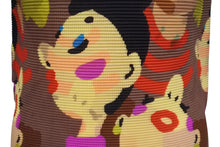 Load image into Gallery viewer, 極美品 me ISSEY MIYAKE ミー イッセイミヤケ CHEER 半袖トップス MI43FK395 フリーサイズ プリーツ ハイネック ブラウン 中古 4b001615