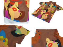 Load image into Gallery viewer, 極美品 me ISSEY MIYAKE ミー イッセイミヤケ CHEER 半袖トップス MI43FK395 フリーサイズ プリーツ ハイネック ブラウン 中古 4b001615