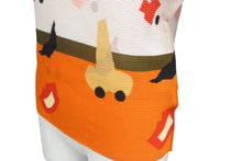 Load image into Gallery viewer, 極美品 me ISSEY MIYAKE ミー イッセイミヤケ FUKUWARAI 福笑い 長袖トップス MI13FJ621 フリーサイズ プリーツ ハイネック 中古 4b001616