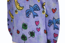 Load image into Gallery viewer, 極美品 me ISSEY MIYAKE ミー イッセイミヤケ GOOD DAY EVERYDAY 長袖トップス MI51FJ631 フリーサイズ プリーツ ハイネック ブルー 中古 4b001620