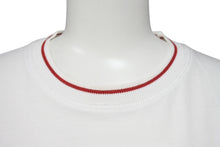 画像をギャラリービューアに読み込む, DOLCE&amp;GABBANA ドルチェアンドガッバーナ 半袖リンガーTシャツ サイズXS Pane e jeans フォトプリント ホワイト 美品 中古 4b001626