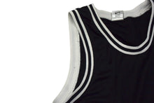 Load image into Gallery viewer, NIKE ナイキ スウッシュ ノースリーブ ゲームシャツ タンクトップ メッシュ サイズM ブラック ホワイト 美品 中古 4b001631