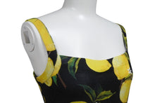 画像をギャラリービューアに読み込む, 極美品 DOLCE&amp;GABBANA ドルチェアンドガッバーナ キャミソール FN907K サイズ36 カシミヤ シルク ボタニカル レモン 総柄 中古 4b001658