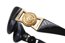 画像をギャラリービューアに読み込む, GIANNI VERSACE ジャンヌ ヴェルサーチ サングラス MOD424 メデューサ ロゴ プラスチック メタル ブラック 美品 中古 4b001681