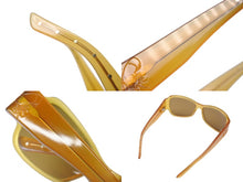 画像をギャラリービューアに読み込む, BOTTEGA VENETA ボッテガヴェネタ サングラス メガネ BV 27/S PD9 プラスチック ダークブラウン ライトブラウン 美品 中古 4b001715