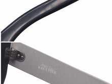 画像をギャラリービューアに読み込む, Jean Paul Gaultier ジャンポール・ゴルチェ サングラス ブラック メタルパーツテンプルシルバー 良好 N18415