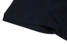 画像をギャラリービューアに読み込む, YVES SAINT LAURENT イヴサンローラン 半袖Ｔシャツ カサンドラロゴ ネイビー ブラック コットン サイズS 美品 中古 4b001946