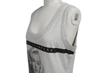 画像をギャラリービューアに読み込む, DOLCE&amp;GABBANA ドルチェアンドガッバーナ マリリンモンロー プリント タンクトップ 2006年 グレー コットン F8413T サイズ40 美品 中古 4b002074