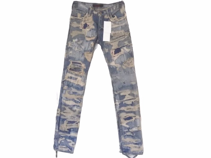 UNDERCOVER アンダーカバー ヴィンテージ 名作 85デニム ジーンズ ボトム ブルー 05AW サイズ1 5A71-P7 レディース 未使用品 25168 正規品