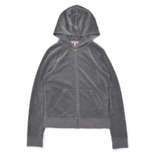 画像をギャラリービューアに読み込む, JUICY COUTURE ジューシークチュール スウェット セットアップ グレー コットン 中古 4b009246