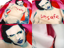 画像をギャラリービューアに読み込む, 新品同様品 VETEMENTS ヴェトモン マリリンマンソン 長袖シャツ 18AW UAH19SH301 Mサイズ コットン ピンク 中古 32322