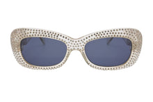 画像をギャラリービューアに読み込む, GIANNI VERSACE ジャンニ ヴェルサーチ ヴィンテージ サングラス 眼鏡 メデューサ ラインストーン MOD.417/H クリア 良好 中古 34459