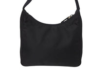 Load image into Gallery viewer, PRADA プラダ ホーボー ハンドバッグ ワンショルダーバッグ MV515 トライアングルロゴ ナイロン ブラック 美品 中古 4b003907