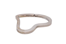 画像をギャラリービューアに読み込む, TIFFANY&amp;Co. ティファニー エルサ ペレッティ オープン ハート キーリング シルバー925 7.6g 小物 中古 45284