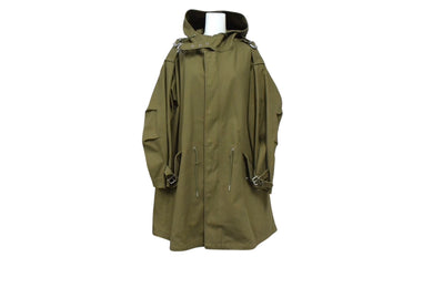 CELINE x Christian Marclay セリーヌ x クリスチャン マークレー WHOOOM パッチ ミリタリージャケット 36 美品 中古 4c074750