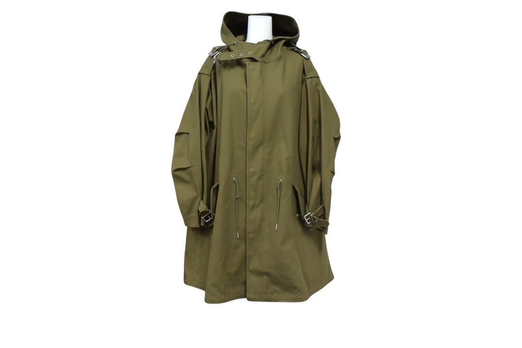 CELINE x Christian Marclay セリーヌ x クリスチャン マークレー WHOOOM パッチ ミリタリージャケット 36 美品 中古 4c074750