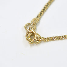 画像をギャラリービューアに読み込む, 極美品 CHANEL シャネル ココマーク ネックレス 重量約5g 04A刻印 全長約46cm GP メタル ラインストーン クリア ゴールド 中古 4b009596