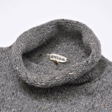 Load image into Gallery viewer, HERMES エルメス VINTAGE ヴィンテージ カシミヤ ニットベスト サイズME グレー タートルネック アーカイブ マルジェラ期 美品 中古 4b009885