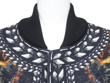 画像をギャラリービューアに読み込む, 極美品 Givenchy ジバンシー 11AW ロットワイラー ブルゾン 柄 ブラウン ブラック チェック ジャケット サイズ44 中古 47065