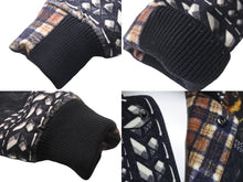 画像をギャラリービューアに読み込む, 極美品 Givenchy ジバンシー 11AW ロットワイラー ブルゾン 柄 ブラウン ブラック チェック ジャケット サイズ44 中古 47065