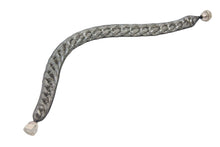 画像をギャラリービューアに読み込む, 初期 JEAN PAUL GAULTIER ジャンポールゴルチェ ネックレス チョーカー マイアミ型 キューバン ネット シルバー 美品 中古 47771