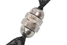 画像をギャラリービューアに読み込む, 初期 JEAN PAUL GAULTIER ジャンポールゴルチェ ネックレス チョーカー マイアミ型 キューバン ネット シルバー 美品 中古 47771