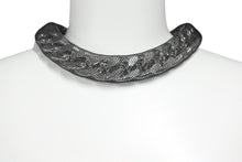 画像をギャラリービューアに読み込む, 初期 JEAN PAUL GAULTIER ジャンポールゴルチェ ネックレス チョーカー マイアミ型 キューバン ネット シルバー 美品 中古 47771