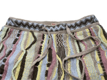 画像をギャラリービューアに読み込む, KAPITAL キャピタル 7Gニット GAUDY フレアパンツ マルチカラー フレアシルエット K2203KN043 サイズS 美品 中古 49921