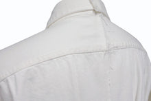 画像をギャラリービューアに読み込む, Sacai サカイ ワンピース 半袖シャツ ドレス ボタン コットン ホワイト シルバー金具 美品 中古 4b004526