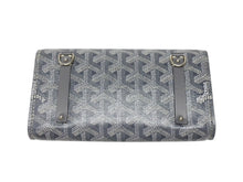 画像をギャラリービューアに読み込む, 新品未使用 GOYARD ゴヤール モンテカルロ ミニケース ミニバッグ ゴヤールディンキャンバス ヴォーゼルカーフスキン グレー 中古 4b004898