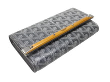 画像をギャラリービューアに読み込む, 新品未使用 GOYARD ゴヤール モンテカルロ ミニケース ミニバッグ ゴヤールディンキャンバス ヴォーゼルカーフスキン グレー 中古 4b004898