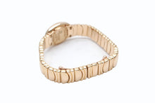 画像をギャラリービューアに読み込む, 極美品 CARTIER カルティエ BAIGNOIRE MINI ミニ ベニュワール 腕時計 W15109D8 重量約66.0g 金無垢 白文字盤 防水ケース クォーツ 中古 4b006172