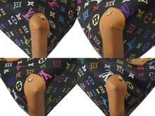 画像をギャラリービューアに読み込む, 極美品 LOUISVUITTON ルイヴィトン オードラ ハンドバッグ M40048 ブラック マルチカラー ゴールド金具 中古 4c074419